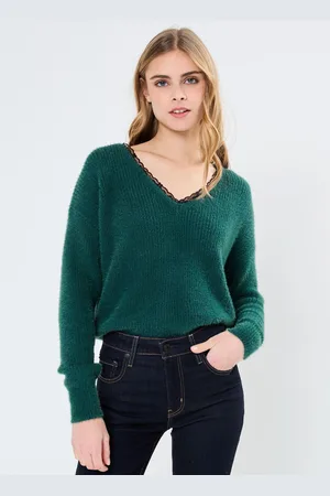 Molly Bracken LADIES KNITTED SWEATER E1190CN - Abbigliamento - Taglia XS