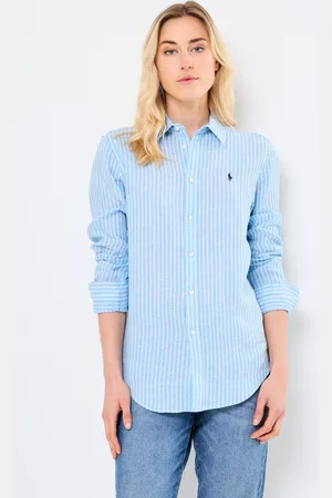 Ralph Lauren Classic-Long Sleeve-Button Front Shirt - Abbigliamento - Taglia L
