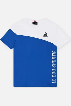 Le Coq Sportif BAT Tee SS N°1 Enfant n.o.w/lapis blue - Abbigliamento - Taglia 8A