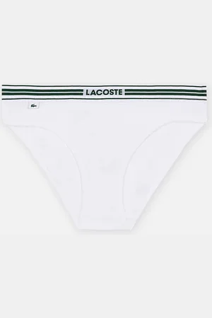 Lacoste Culotte en coton stretch avec ceinture contrastée - Abbigliamento - Taglia XS