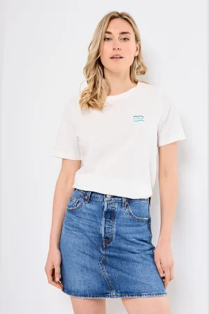B YOUNG BYSOBBE EMB TSHIRT 2 - - Abbigliamento - Taglia XS