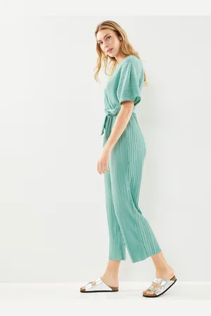 Y.A.S Yasolinda Ss Ankle Jumpsuit S. Noos - Abbigliamento - Taglia S