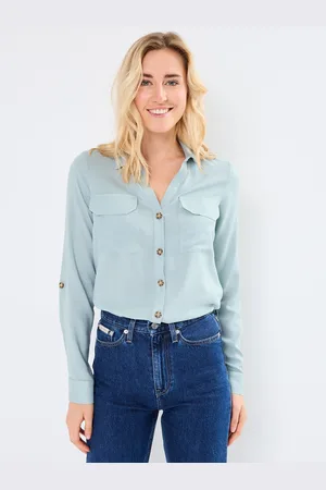 VERO MODA Vmbumpy L/S Shirt New Wvn Ga Noos - Abbigliamento - Taglia L