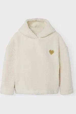 NAME IT Nkfodine Ls Teddy Pullover Wh Ps - Abbigliamento - Taglia 6A
