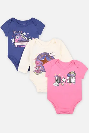 Converse Starry Night 3Pk Bodysuit - Abbigliamento - Taglia 6M