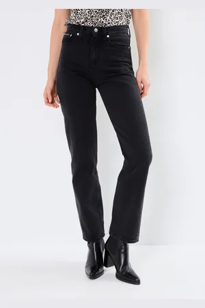 Calvin Klein High Rise Straight J20J224505 - Abbigliamento - Taglia 25 X 30