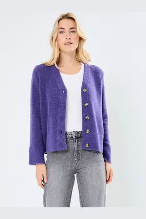 SELECTED SLFMALINE NEW LS KNIT SHORT CARDI NOOS - Abbigliamento - Taglia L
