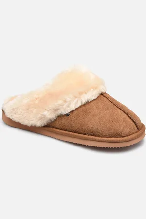 Isotoner Mule Eva – Cuir Et Fourrure W - Pantofole - Taglia 37