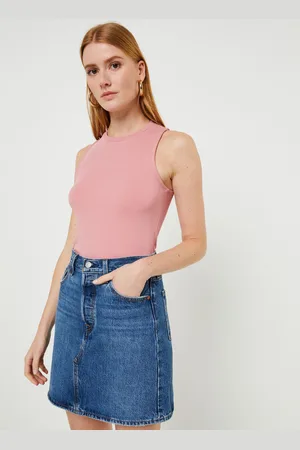 Object Objjamie S/L Tank Top Noos - Abbigliamento - Taglia L