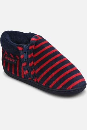 Isotoner Bottillons Zip Garcon - Velours - Pantofole - Taglia 20