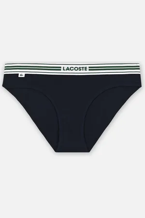 Lacoste Culotte en coton stretch avec ceinture contrastée - Abbigliamento - Taglia XS