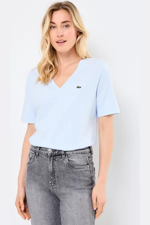 Lacoste Tee-shirt col V TF3700 - Abbigliamento - Taglia 34