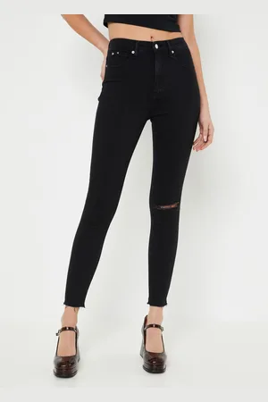 Calvin Klein High Rise Super Skinny Ankle - Abbigliamento - Taglia 28