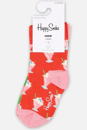 Happy Socks 2-Pack Kids Milkshake Sock - Calze e collant - Taglia 13 - 21