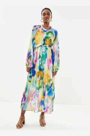Essentiel Antwerp Dazzling Belted Maxi Dress - Abbigliamento - Taglia 40