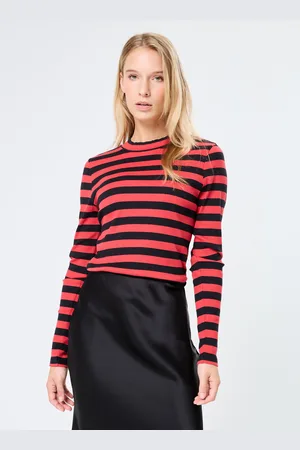 Noisy May NMELINOR L/S MEDIUM NECK TOP JRS - Abbigliamento - Taglia L