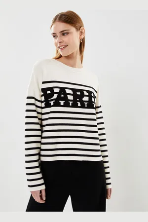 VERO MODA Vmaria Paris Ls O-Neck Pullover Ga - Abbigliamento - Taglia S