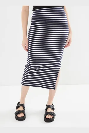 VERO MODA Vmmaxi 7/8 Stripe Skirt Jrs - Abbigliamento - Taglia XS