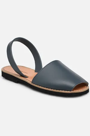 MINORQUINES Avarca Cuir Petrol - Sandali e scarpe aperte - Taglia 36
