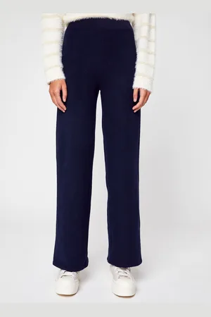 Pieces® PCNUSKA HW FLARED KNIT PANTS BC - Abbigliamento - Taglia XS