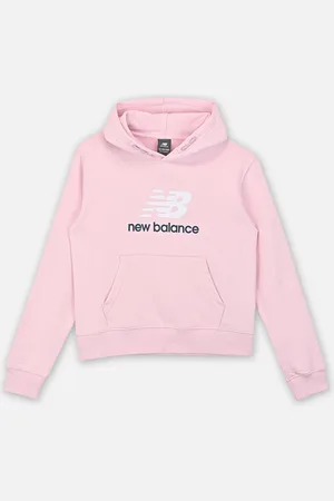 New Balance New Balance French Terry Stacked Logo Hoodie - Abbigliamento - Taglia 12 - 13A