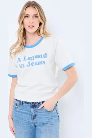 Wrangler Ringer Tee - Abbigliamento - Taglia L