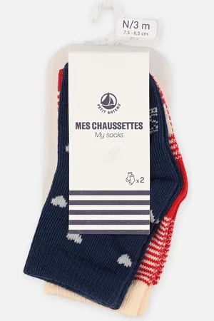 Petit Bateau 2 Paires Chaussettes A06RY01 - Calze e collant - Taglia 15 - 18