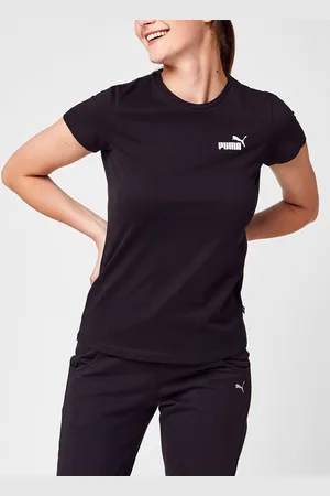 PUMA W Ess Logo Tee - Abbigliamento - Taglia XS
