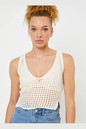 Noisy May Nmhope S/L V-Neck Knit Top - Abbigliamento - Taglia XS