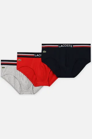 Lacoste Pack de 3 slips 8H9464 - Abbigliamento - Taglia S