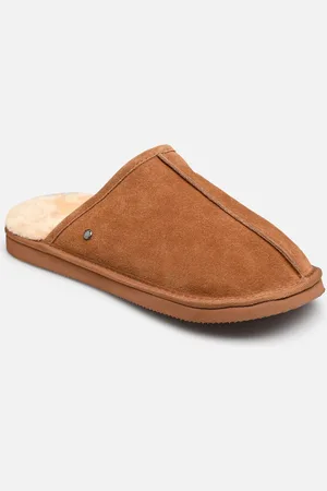 Isotoner Mule Eva - Cuir et Fausse Fourrure - Pantofole - Taglia 43