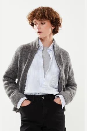SELECTED Slfsia Ras Ls Knit Zipper Cardigan Noos - Abbigliamento - Taglia S
