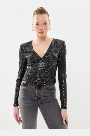 VILA Violene V-Neck L/S Top - Abbigliamento - Taglia 40