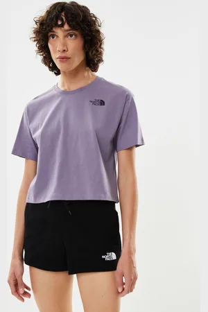 The North Face W Cropped Simple Dome Tee - Abbigliamento - Taglia L