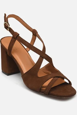 Rivecour Sandales n°953 - Suede - Noisette - Sandali e scarpe aperte - Taglia 36