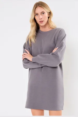 Noisy May NMALDEN L/S SHORT SWEAT DRESS JRS NOOS - Abbigliamento - Taglia M