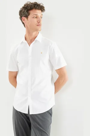 Farah Brewer Ss Shirt - Abbigliamento - Taglia XS