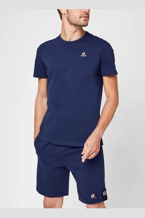 Le Coq Sportif ESS Tee Ss N°3 M Dress Blues - Abbigliamento - Taglia XS