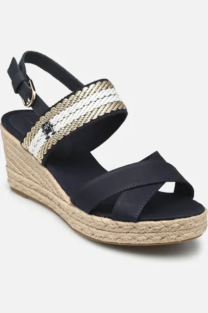 Tommy Hilfiger GOLDEN WEBBING MID WEDGE - Scarpe di corda - Taglia 36