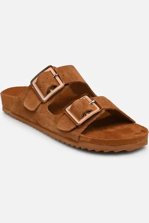 Colors of California Sandales deux boucles en suede HC.BIO056 - Zoccoli - Taglia 40
