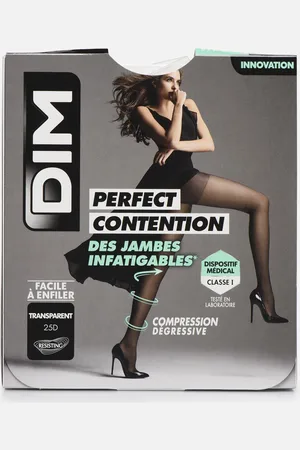 Dim Collant Perfect Contention Transparent 25 Deniers - Calze e collant - Taglia 1