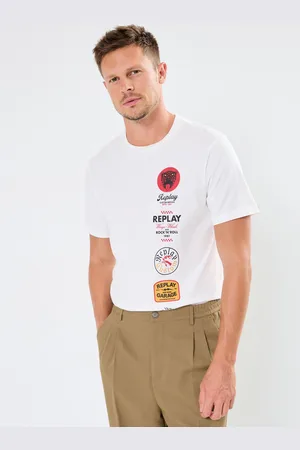 Replay T-shirt Patches - Abbigliamento - Taglia S