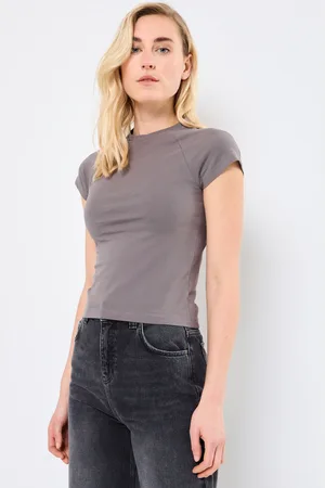 Noisy May Nmkatinka S/S Raglan Top Fwd Jrs Noos - Abbigliamento - Taglia L