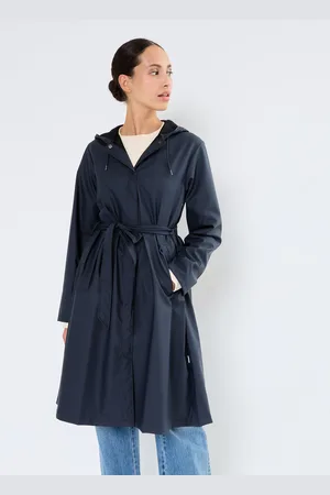 Rains A-Line Longer W Jacket W3 - Abbigliamento - Taglia XS