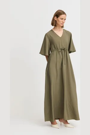 B YOUNG BYMMHAILEY VNECK MAXI DRESS - - Abbigliamento - Taglia 34