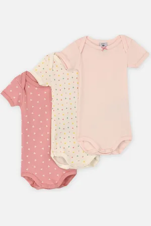 Petit Bateau 3 Bodies Us MC A0CXB00 - Abbigliamento - Taglia 12M