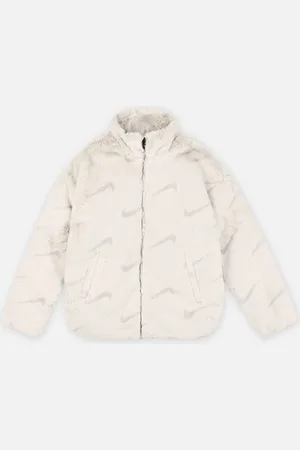 Nike G Nsw Trnd Fx Fur Aop Jkt Faux Fur Printed Jacket - Abbigliamento - Taglia 8 - 10A