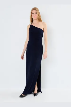 Ralph Lauren Belina-One Shoulder-Evening Dress - Abbigliamento - Taglia 36