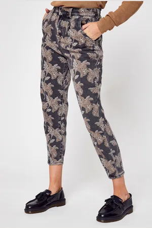 Object OBJROXA HW BLK NARROW ANKLE JEANS 122 - Abbigliamento - Taglia L
