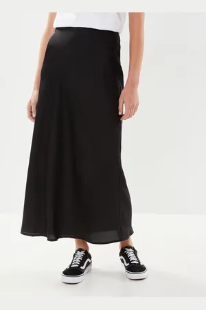 VILA Viellette Hw Long Skirt/Su - Noos - Abbigliamento - Taglia 34